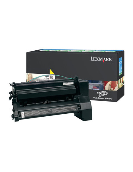 Lexmark C782X1YG cartucho de tóner 1 pieza(s) Original Amarillo