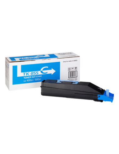 KYOCERA TK-855C cartucho de tóner 1 pieza(s) Original Cian