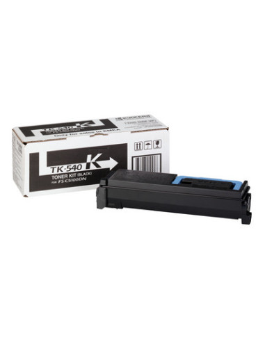 KYOCERA TK-540K cartucho de tóner 1 pieza(s) Original Negro
