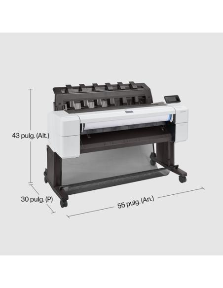 HP Designjet Impresora T1600 PostScript de 36 pulgadas