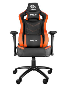 TALIUS silla Vulture gaming negra naranja butterfly, base nylon, ruedas nylon 2