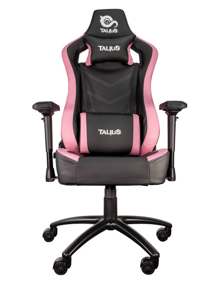 TALIUS silla Vulture gaming negra rosa butterfly, base nylon, ruedas nylon