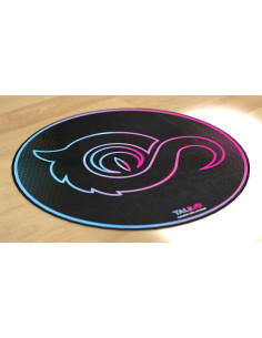 TALIUS Floorpad 100 Alfombra circular gaming