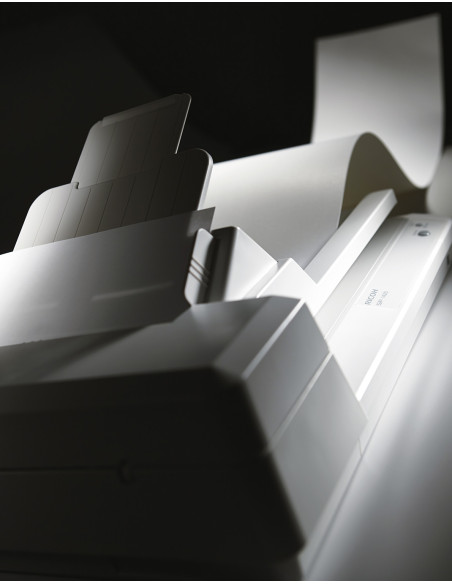 Ricoh SP-1425 Escáner plano y alimentador automático de documentos (ADF, Automatic Document Feeder) 600 x 600 DPI A4 Blanco