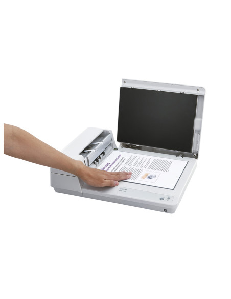 Ricoh SP-1425 Escáner plano y alimentador automático de documentos (ADF, Automatic Document Feeder) 600 x 600 DPI A4 Blanco