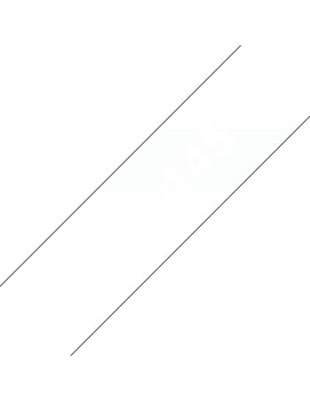 Brother TZE-145 cinta para impresora de etiquetas Blanco sobre transparencia