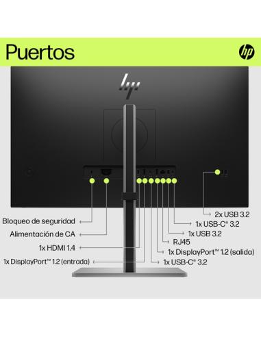 HP Monitor USB-C QHD E27u G5