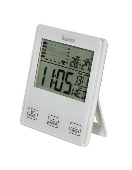 Hama TH-10 Blanco Digital Batería