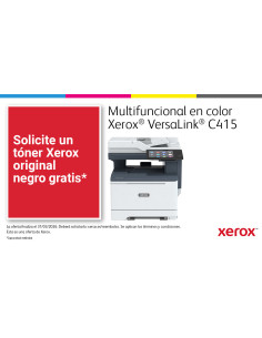 Xerox VersaLink C415 A4 40 ppm Copia impresión escaneado fax a doble cara PS3 PCL5e 6 2 bandejas 251 hojas 2