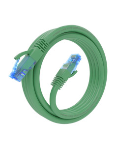AISENS Cable De Red Latiguillo RJ45 Cat.6 UTP AWG26 CCA, Verde, 3.0 m 2