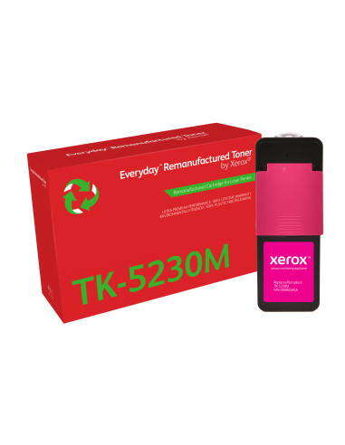 Tóner Everyday™ Magenta remanufacturado de Xerox es compatible con Kyocera TK-5230M, Capacidad estándar