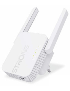 Strong 300S repetidor y transceptor Repetidor de red 300 Mbit s Blanco