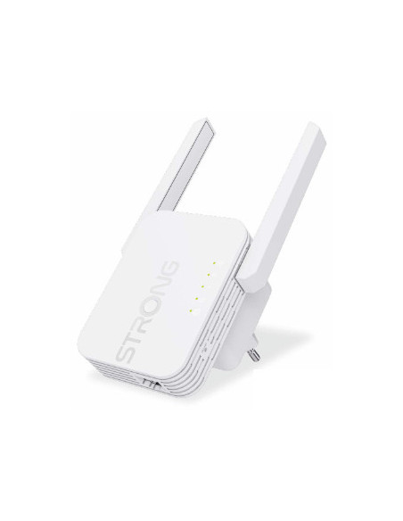 Strong 300S repetidor y transceptor Repetidor de red 300 Mbit s Blanco