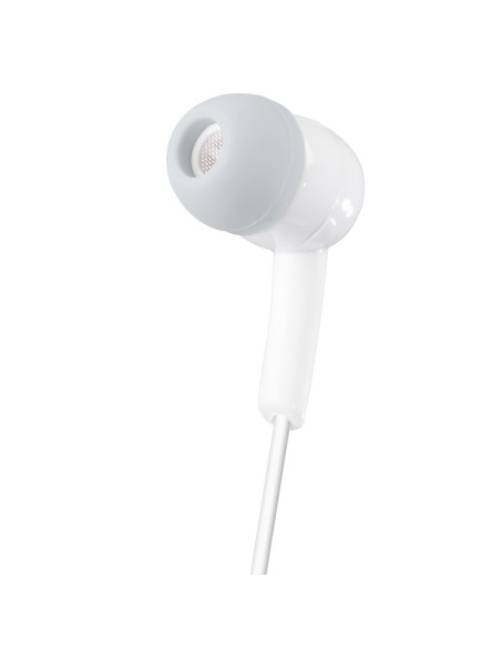 Hama Gloss Auriculares Alámbrico Dentro de oído Música Gris, Blanco