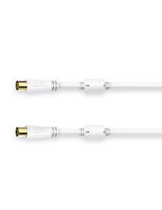 Hama 00205246 cable coaxial 1,5 m Blanco 2