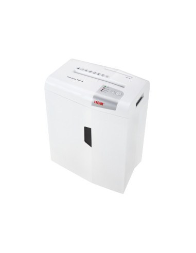 HSM X6pro triturador de papel Corte en partículas 58 dB 22 cm Plata, Blanco