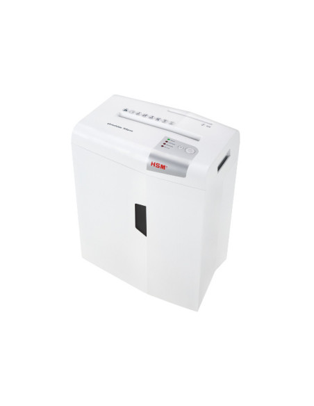 HSM X6pro triturador de papel Corte en partículas 58 dB 22 cm Plata, Blanco