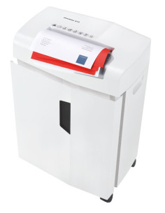 HSM X13 triturador de papel Corte en partículas 57 dB 4 mm Plata, Blanco 2