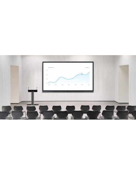 MAXHUB V6 2,18 m (86") 3840 x 2160 Pixeles VA Negro