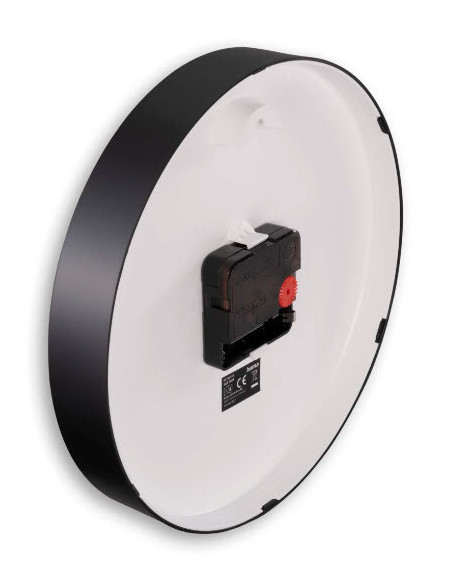 Hama Salina Reloj de cuarzo Alrededor Negro, Blanco
