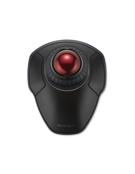 Kensington Trackball inalámbrico Orbit con anillo de desplazamiento  negro