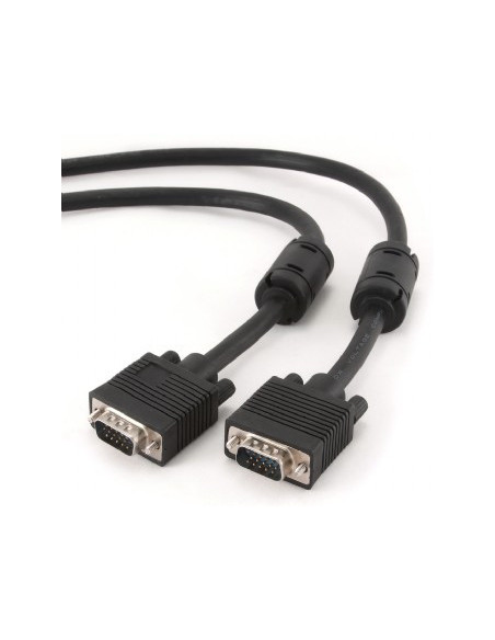 Gembird CC-PPVGA-10M-B cable VGA VGA (D-Sub) Negro