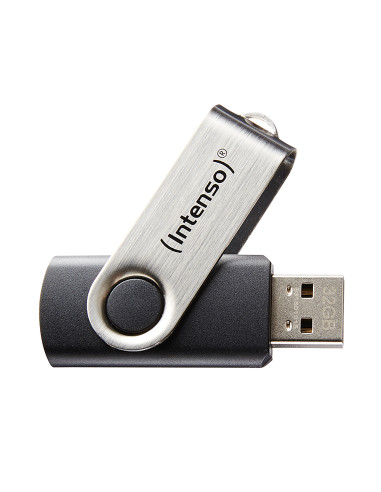 Intenso Basic Line unidad flash USB 32 GB USB tipo A 2.0 Negro, Plata