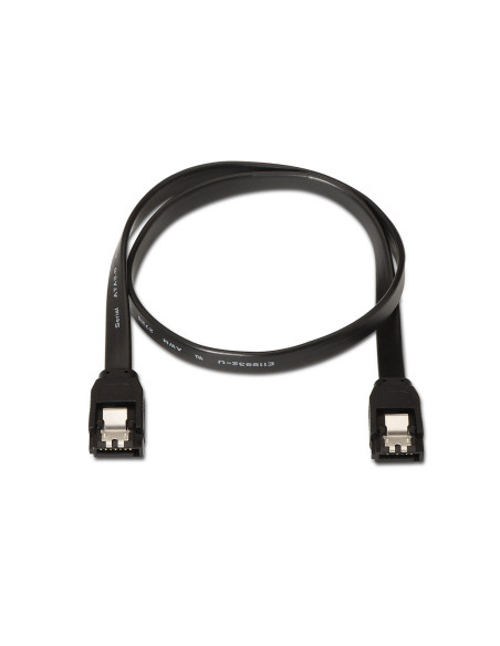 AISENS A130-0157 cable de SATA 0,5 m SATA 7-pin Negro