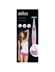 Braun Silk-épil Styler FG1100 depiladora bikini Rosa 2