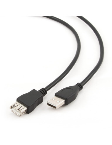 Gembird 3m USB 2.0 A M FM cable USB USB A Negro