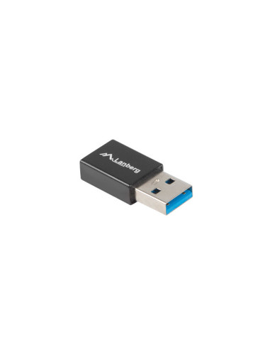 Lanberg AD-UC-UA-01 cambiador de género para cable USB 3.0 Type A USB 3.0 Type C Negro