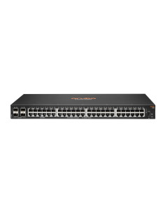 HPE Aruba Networking Aruba 6100 48G 4SFP+ Gestionado L3 Gigabit Ethernet (10 100 1000) 1U Negro