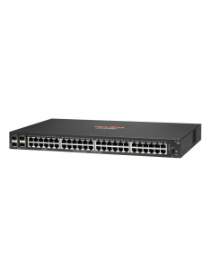 HPE Aruba Networking Aruba 6100 48G 4SFP+ Gestionado L3 Gigabit Ethernet (10 100 1000) 1U Negro 2