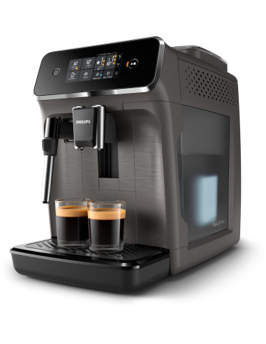 Philips 2200 series Serie 2200 Espumador de leche clásico EP2224 10 Cafetera Espresso superautomática, 2 bebidas​