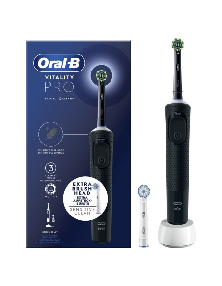 Oral-B Vitality Pro Adulto Cepillo dental oscilante Negro