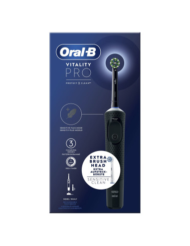 Oral-B Vitality Pro Adulto Cepillo dental oscilante Negro