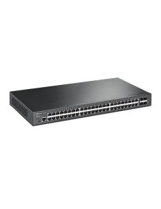 TP-Link JetStream TL-SG3452X switch Gestionado L2+ Gigabit Ethernet (10 100 1000) 1U Negro 2
