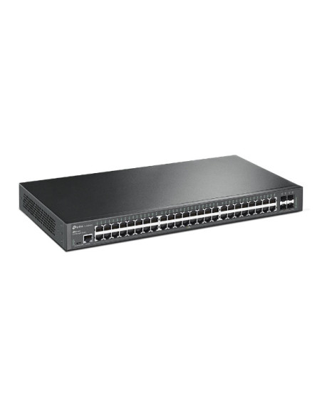 TP-Link JetStream TL-SG3452X switch Gestionado L2+ Gigabit Ethernet (10 100 1000) 1U Negro