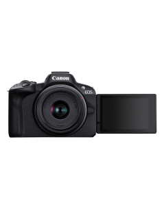 Canon EOS R50, Black + RF-S 18-45mm F4.5-6.3 IS STM Kit MILC 24,2 MP CMOS 6000 x 4000 Pixeles Negro 2