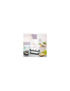 Rommelsbacher ER 600 cuecehuevos 6 huevos 400 W Acero inoxidable, Transparente 2
