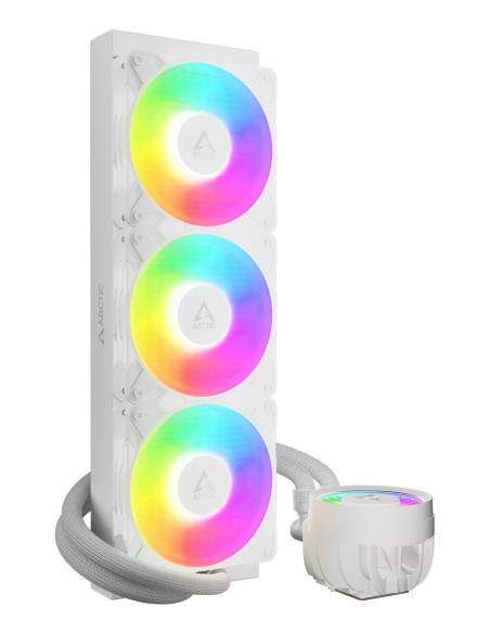 ARCTIC Liquid Freezer III Pro 360 A-RGB (White) Procesador Kit de refrigeración líquida 12 cm Blanco 1 pieza(s)