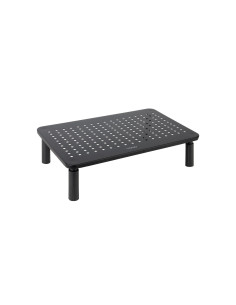 TooQ Soporte Elevador Multiusos para Monitor Portátil, Negro