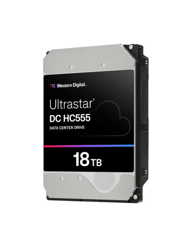 Western Digital Ultrastar DC HC555 disco duro interno 18 TB 7200 RPM 512 MB 3.5" Serial ATA III