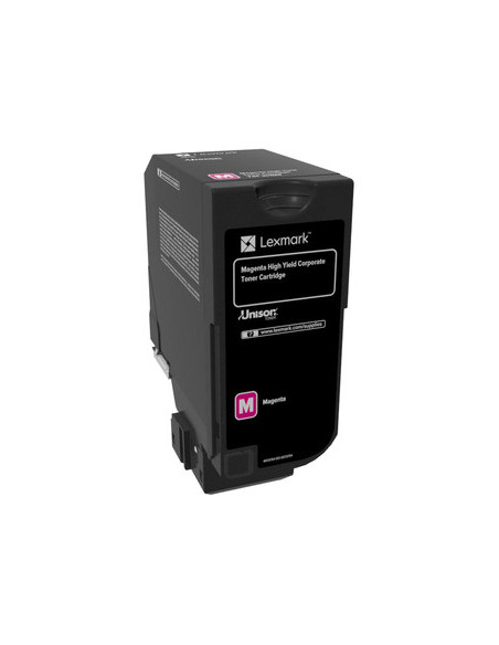 Lexmark 74C2HME cartucho de tóner 1 pieza(s) Original Magenta