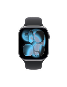 Apple Watch Series 11 OLED 46 mm Digital 416 x 496 Pixeles Pantalla táctil Gris Wifi GPS (satélite) 2
