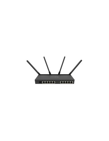 SWITCH MIKROTIK RB4011iGS+5HacQ2HnD-IN 10PTOS GIGABIT NEGRO RB4011iGS+5HacQ2HnD-