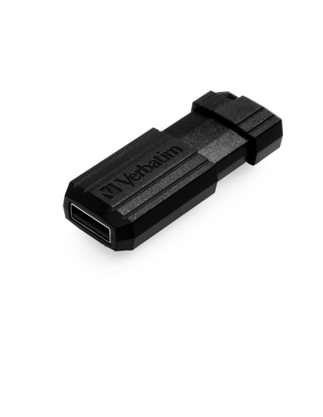 Verbatim PinStripe - Unidad USB de 128 GB - Negro