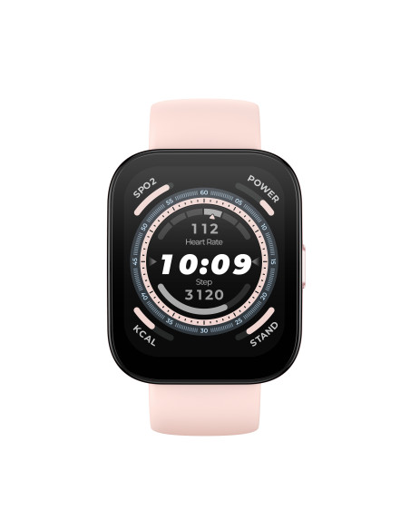 Amazfit Bip 5 4,85 cm (1.91") TFT 45.9 mm Digital 320 x 380 Pixeles Pantalla táctil Rosa GPS (satélite)