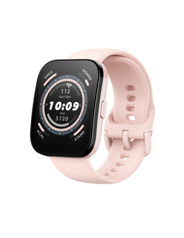Amazfit Bip 5 4,85 cm (1.91") TFT 45.9 mm Digital 320 x 380 Pixeles Pantalla táctil Rosa GPS (satélite)