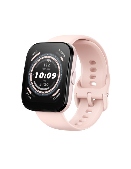 Amazfit Bip 5 4,85 cm (1.91") TFT 45.9 mm Digital 320 x 380 Pixeles Pantalla táctil Rosa GPS (satélite)